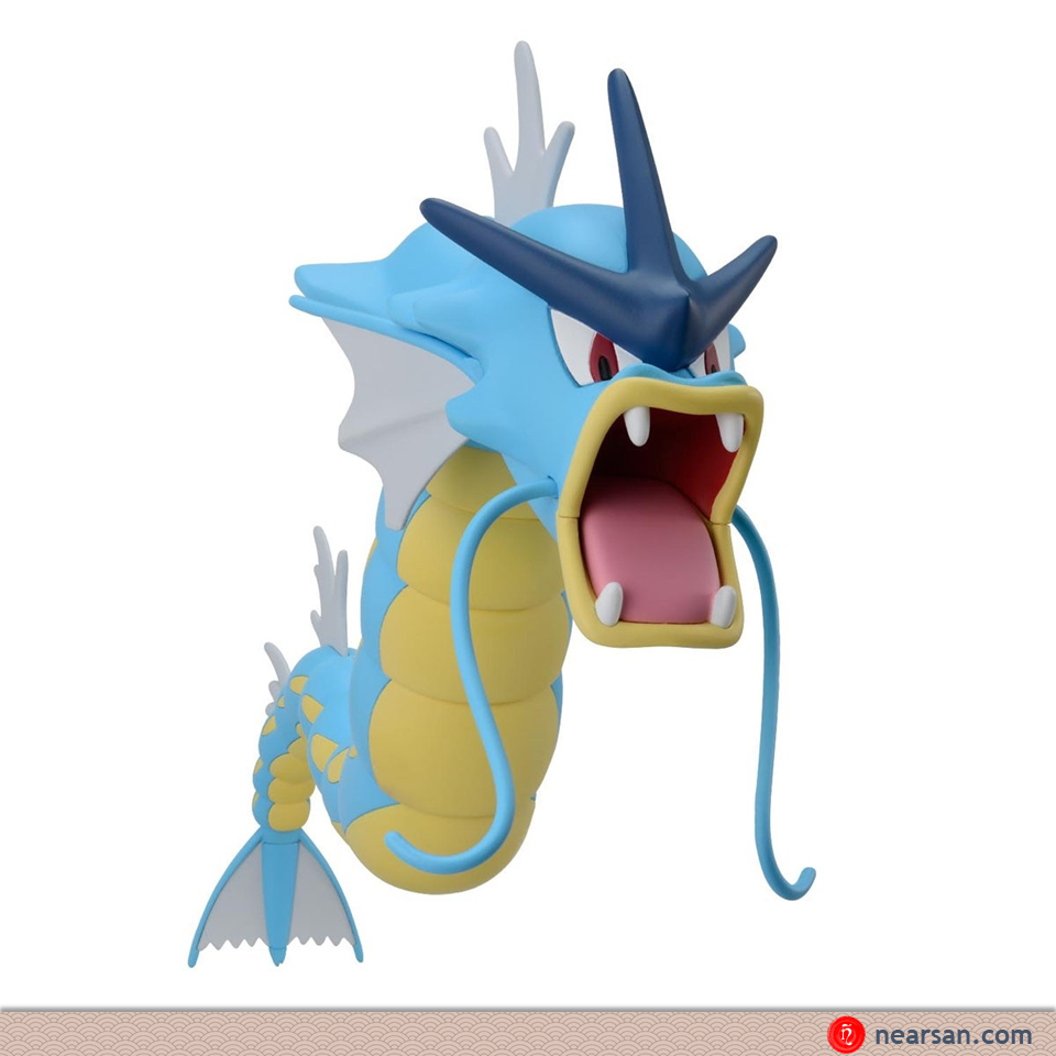 Gyarados mô hình bandai pokemon plastic model collection pokepla 52