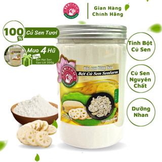 Tinh Bột Củ Sen Nguyên Chất Đồng Tháp - Dưỡng Nhan, Giảm Cân, Ngủ Ngon - Senfarm