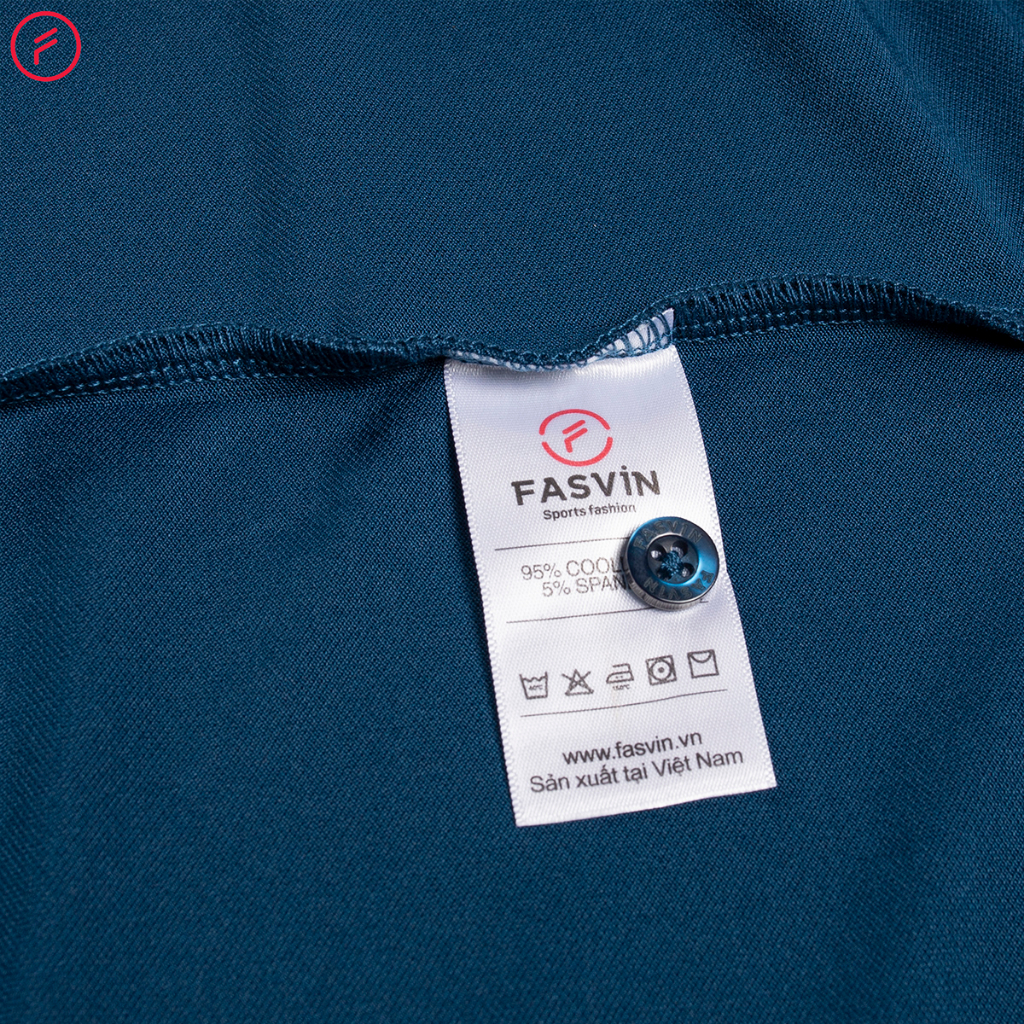 Áo polo thể thao nam Fasvin PL20245.HN chất liệu vải coolmax thoáng mát