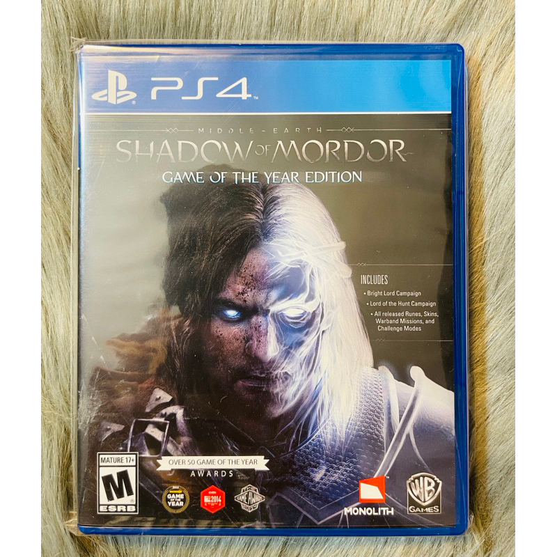 Đĩa Game PS4 : Shadow Of Mordor (2nd)