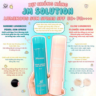 XỊT CHỐNG NẮNG JM SOLUTION 180ml