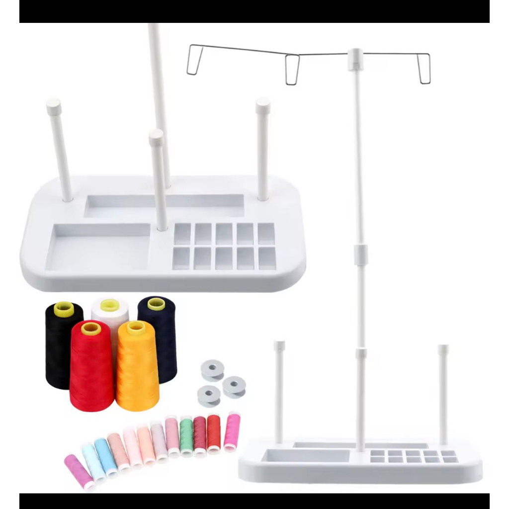 Giá để chỉ máy may và máy vắt sổ gia đình