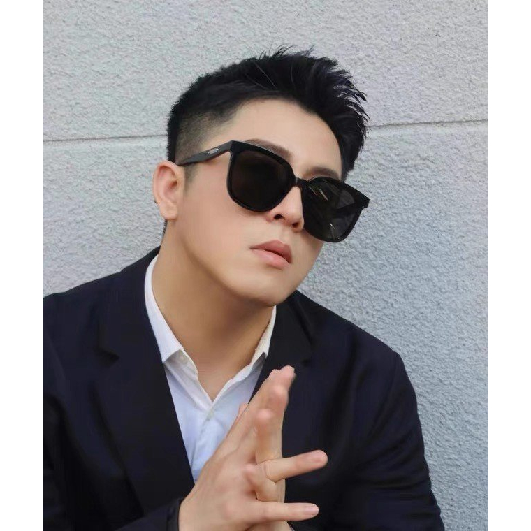 Kính Râm Dáng Vuông Tràn Viền Oversize Thời Trang Dành Cho Nam Và Nữ