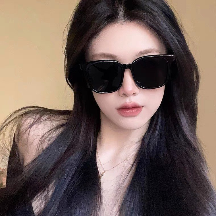 Kính Râm Dáng Vuông Tràn Viền Oversize Thời Trang Dành Cho Nam Và Nữ