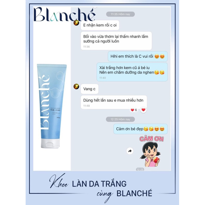 Body trứng cá hồi Blanche
