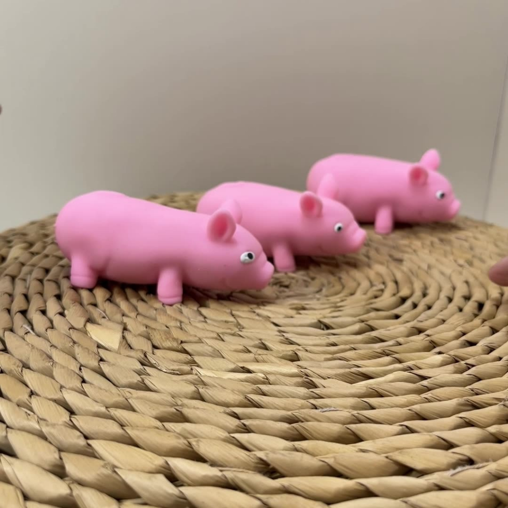 Heo Hồng Kéo Dài Bóp Mềm ⚡ HOT TREND ⚡ Squishy Mochi Lợn Hồng Cute, Đồ Chơi Xả Stress Dễ Thương Xua Tan Căng Thẳng