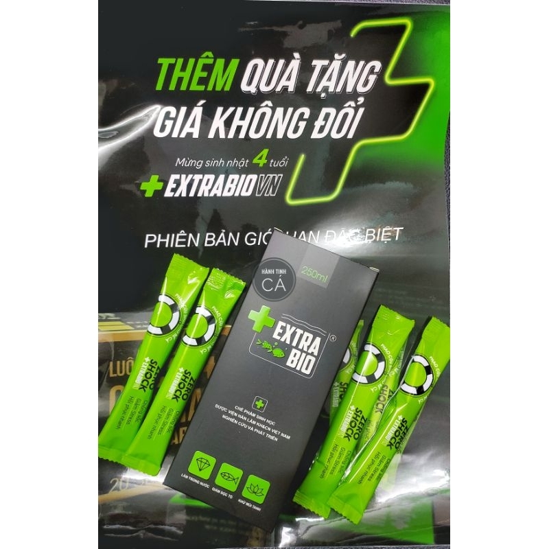 Nước tạo vi sinh Làm Trong Nước Hồ Cá EXTRA BIO 250ml