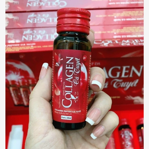 Nước uống collagen Cá tuyết làm trắng da chống lão hóa giảm thâm nám, nếp nhăn cho làn da căng bóng mịn màng