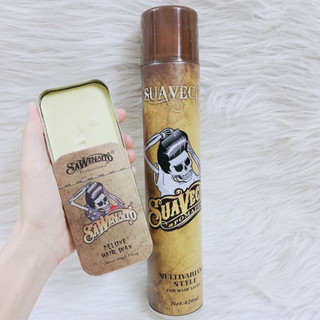 Combo Gôm+Sáp vuốt tóc Sawensito Professional Deluxe Hair Wax