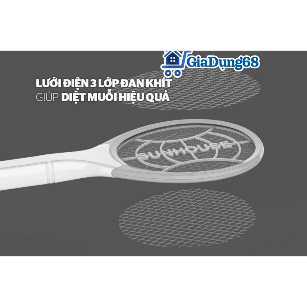 Vợt muỗi Sunhouse SHE-S800