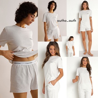 [Chính hãng 100%] Áo Thun Calvin Klein Logo Thêu Basic (Đen/Xám/Trắng)