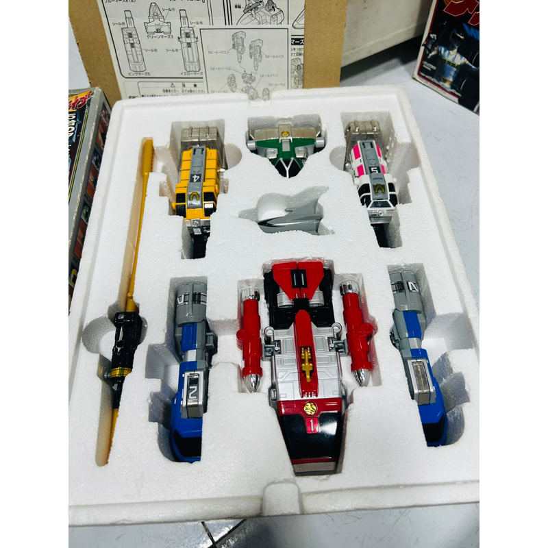 Đồ chơi Robo Go Go Five DX Victory Mars Emergency Squadron Bandai