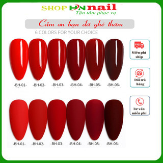 Sơn Gel As màu BH và Sơn gel Modengni chai 15ml trang trí móng làm đẹp nail