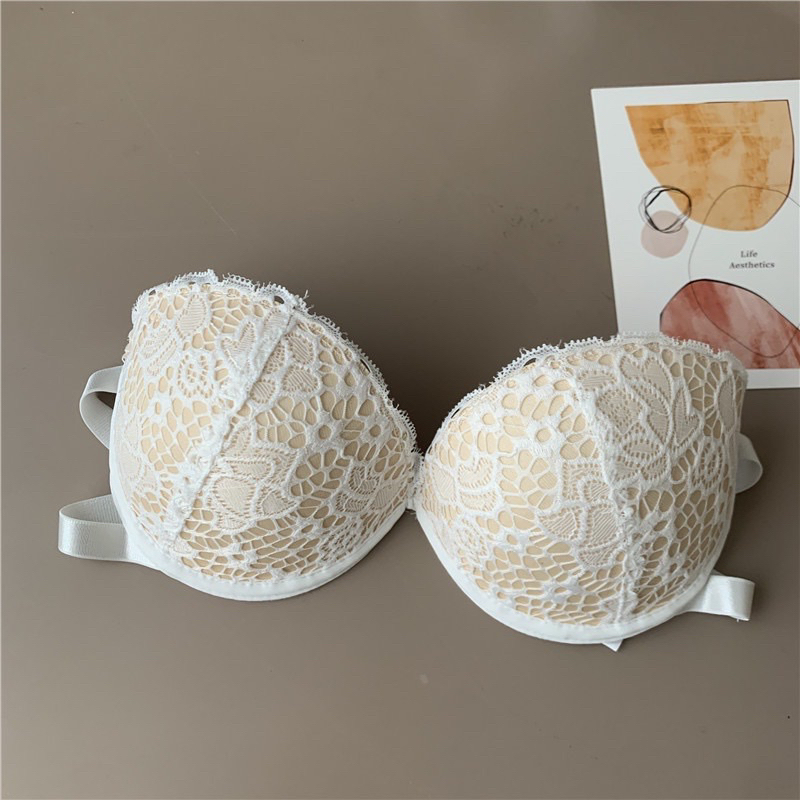 Áo Ngực Ren Không Dây Tim