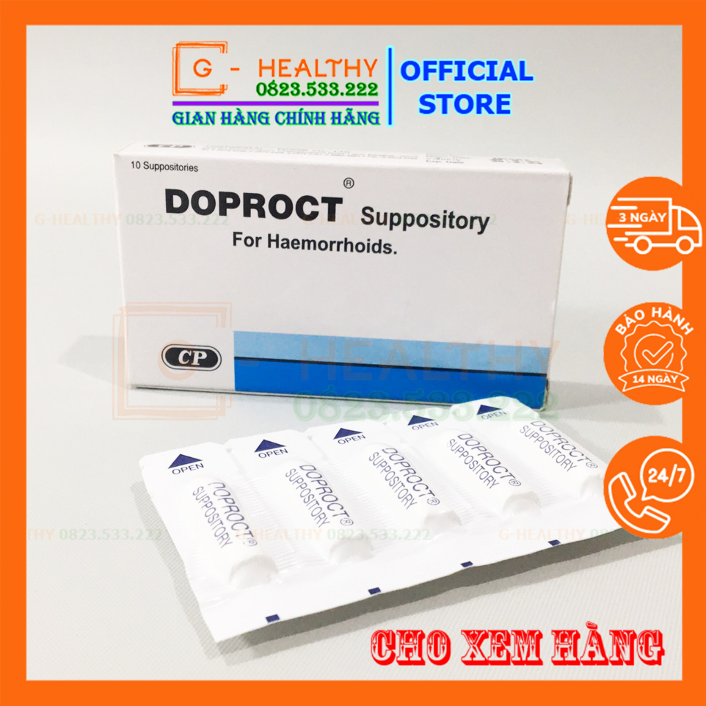 Kem Bôi & Viên Đặt Teo Trĩ Thái Lan DOPROCT