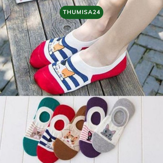 Vớ cổ ngắn hình thú đáng yêu