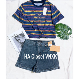 Quần short jean ngố nữ