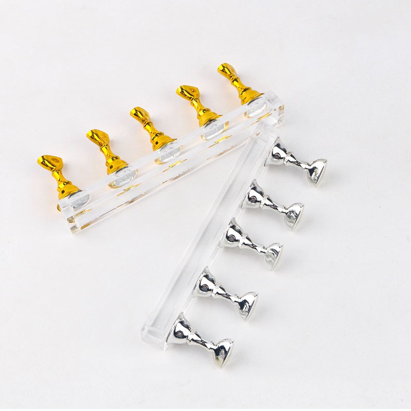 Đế gắn móng giả tập vẽ nail, đế nam châm gắn móng