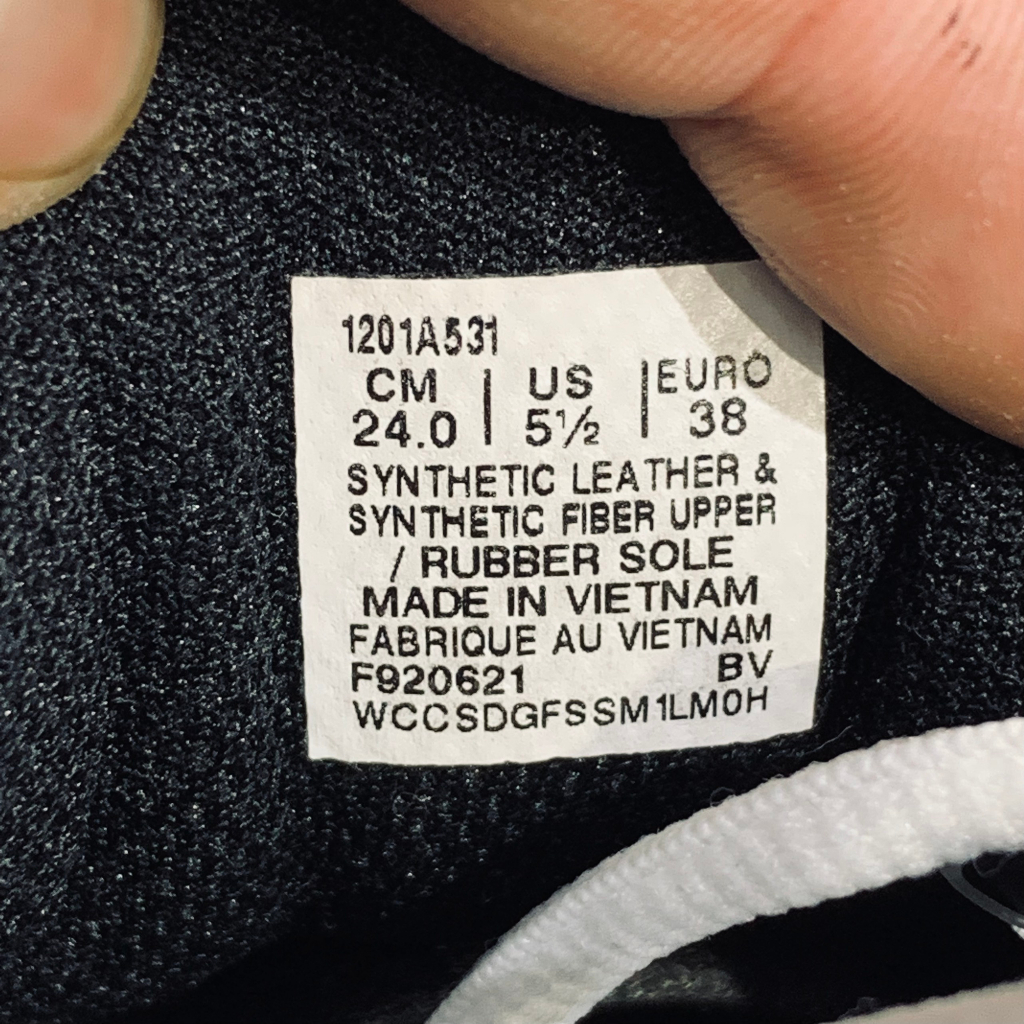 Giày 2hand ASICS Gel-1130 White Black Teal  1201A531-101 - 6165