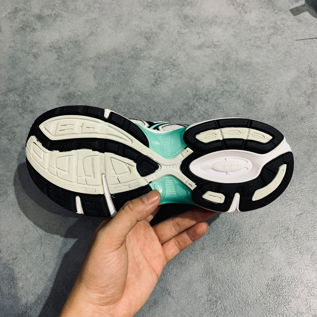 Giày 2hand ASICS Gel-1130 White Black Teal  1201A531-101 - 6165