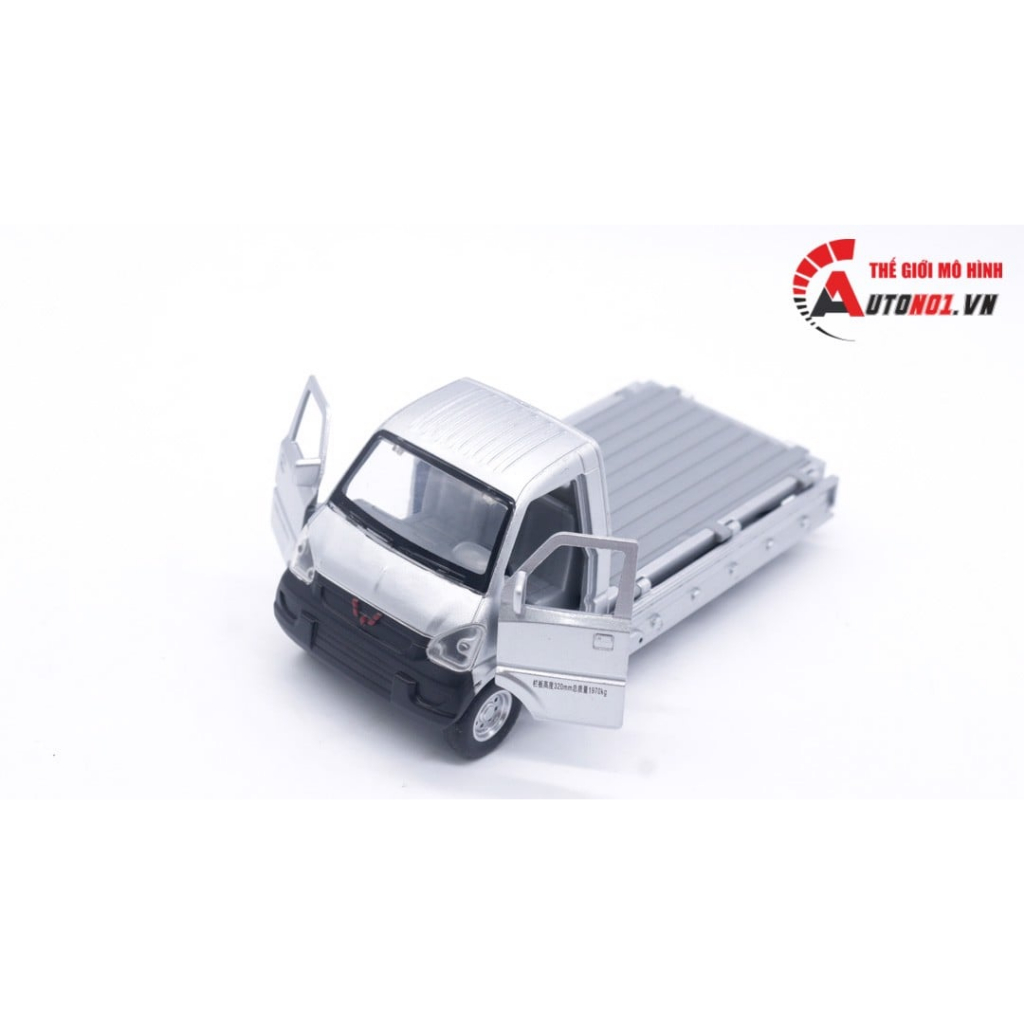 Mô hình xe bán tải vận chuyển hàng hóa Wuling Logistics - Toyota tundra tỉ lệ 1:32