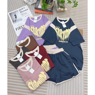 Sét bộ đùi cotton from rộng 3158 quá chất y mẫu quá chất lừ luôn nè