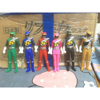 Đồ chơi mô hình siêu nhân khủng long chiến đội điện long Kyoryuger soft vinylung