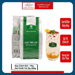 Lục trà lài lộc phát pha trà mãng cầu -