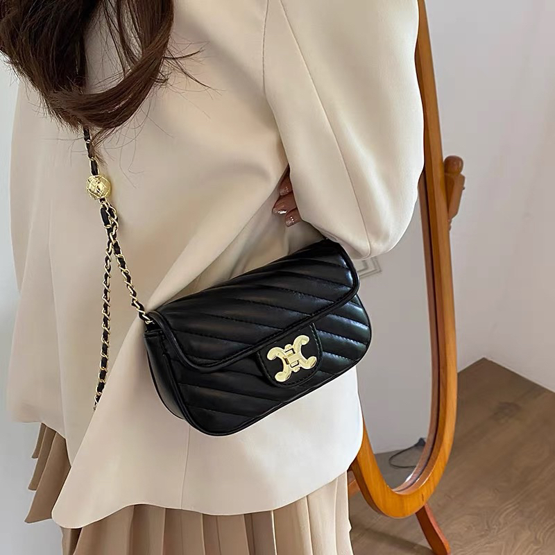 Túi đeo chéo da vân khoá X Như Minh Store