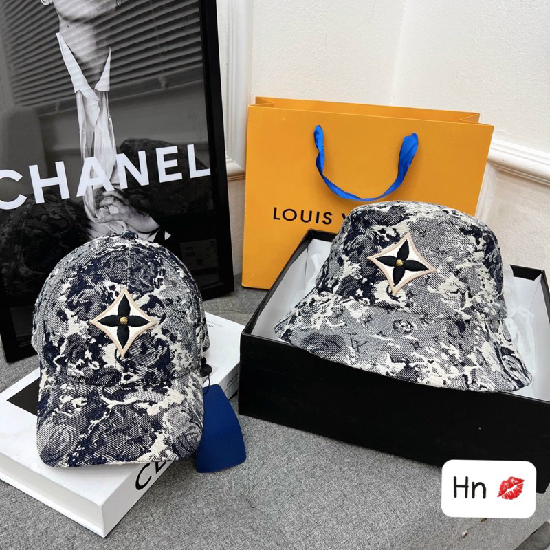 Set mũ bucket + mũ lưỡi trai, chất vải bò mềm, hàng qc