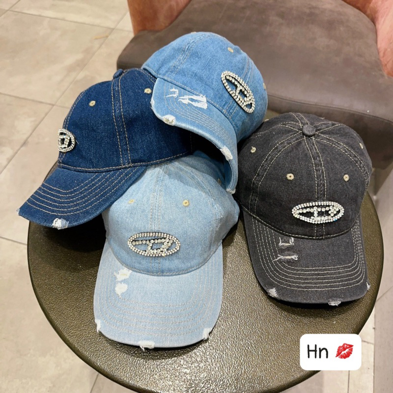 Set mũ bucket + mũ lưỡi trai, chất vải bò mềm, hàng qc