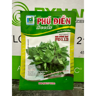 Hạt giống húng quế cao sản gói 10gram