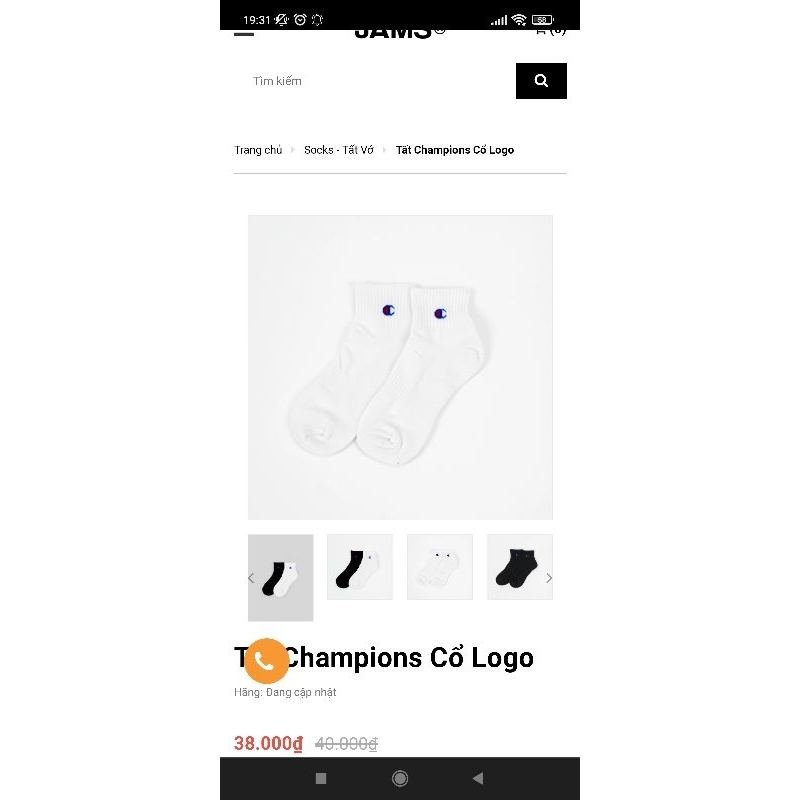 Tất/vớ champion hàng dư/lỗi nhẹ