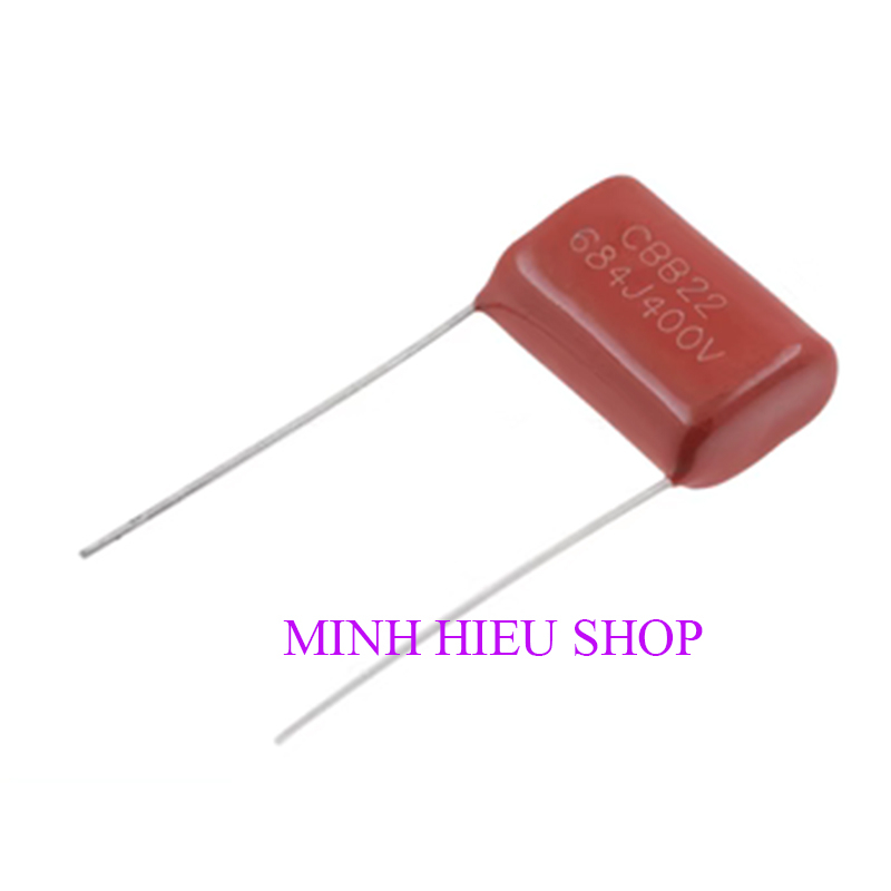 10 Tụ CBB 400V 105J,564J ,684J,125J,155J,473J...Tụ điện CBB P15MM,P20
