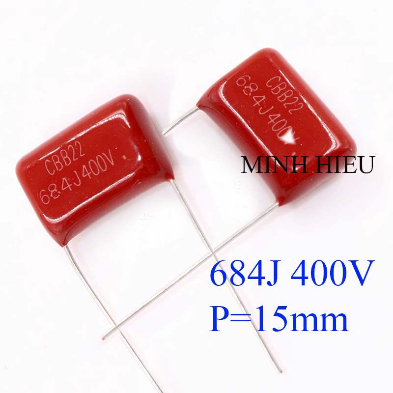 10 Chiếc Tụ CBB 400V 684J Tụ điện CBB P = 15MM