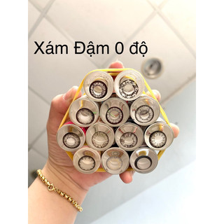 HCM có sẵn 1 cặp lens xám đậm được chọn mẫu KÍNH ÁP TRỎNG MÀU XÁM