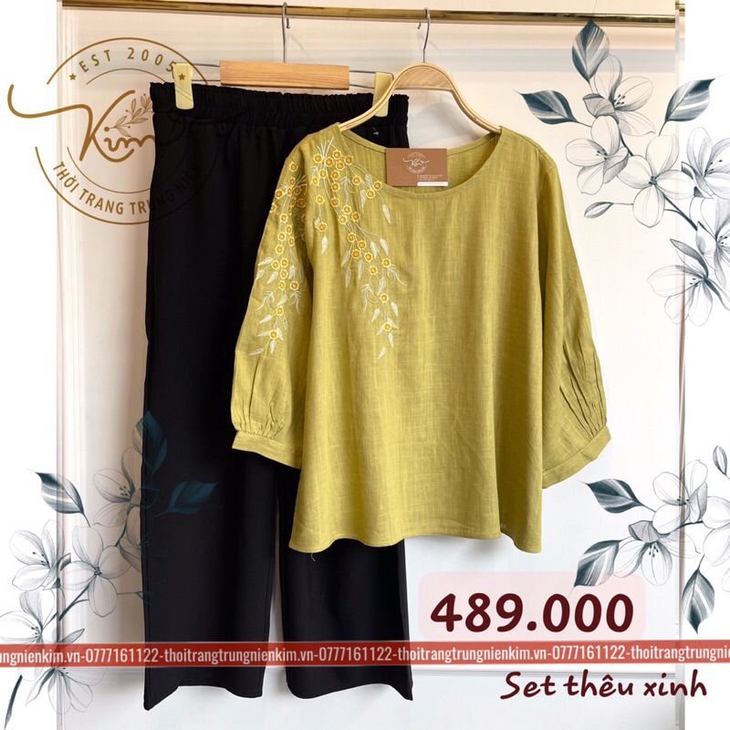 Sét thêu xinh
