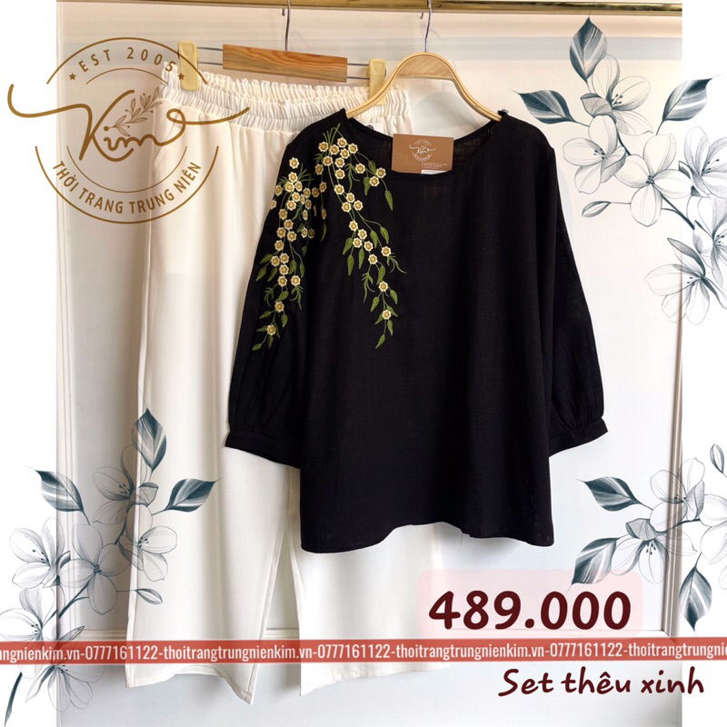 Sét thêu xinh