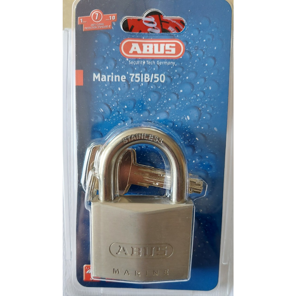 Khóa dùng ngoài trời Chống Gỉ Sét ABUS Marine 75IB/50 - BH 5 NĂM
