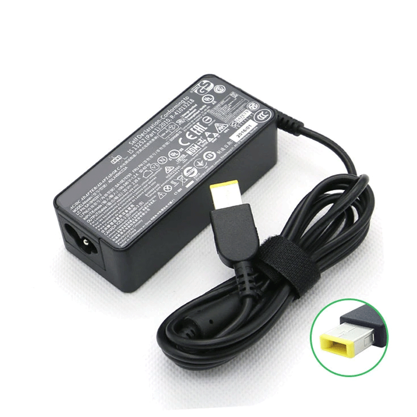 🎁 Sạc Laptop Lenovo Thinkpad E540 L540 L450 W550s 20V 2.25A vuông USB bảo hành 6 tháng