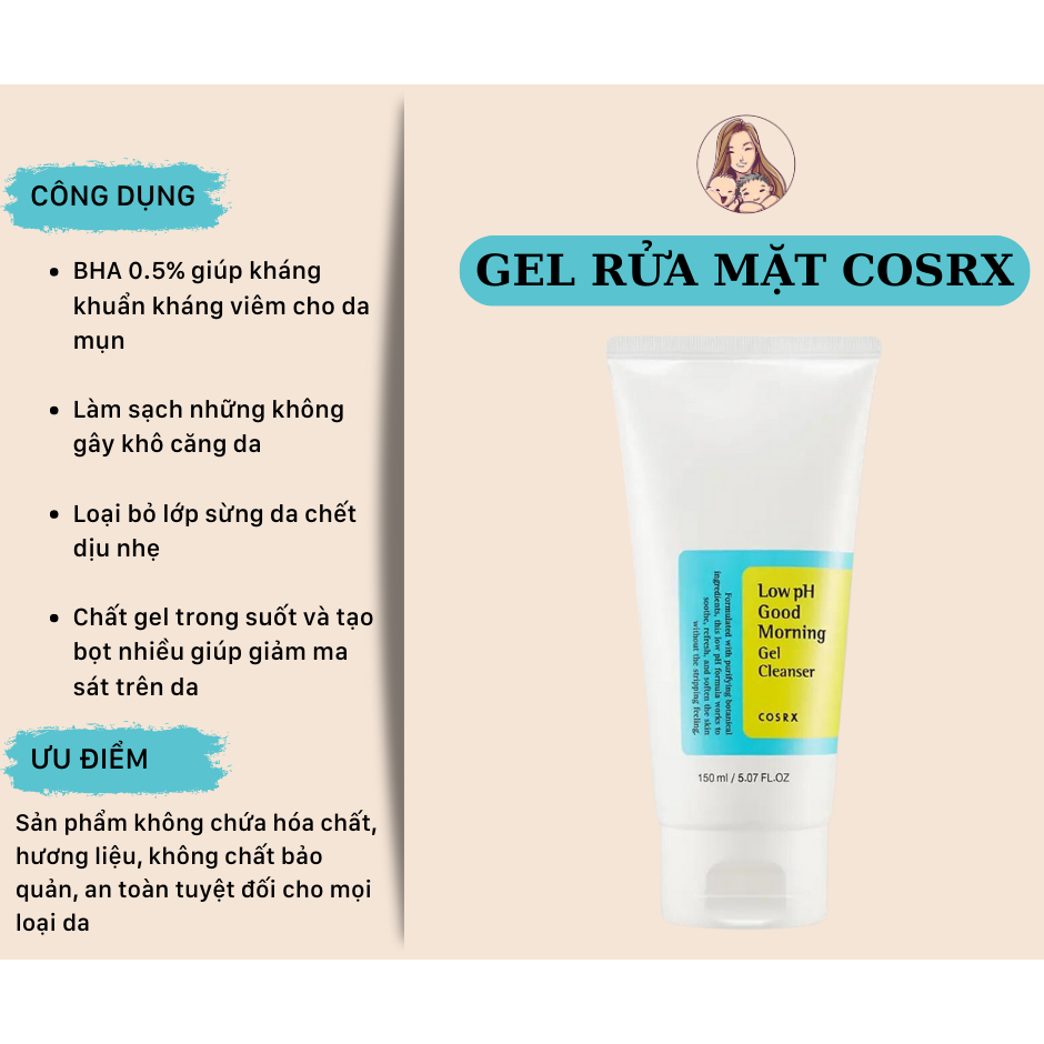 SỮA RỬA MẶT COSRX