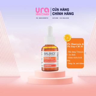 Tinh chất dưỡng trắng, giảm thâm cho da mụn Balance Vitamin C 30ml ( có hóa đơn đỏ)