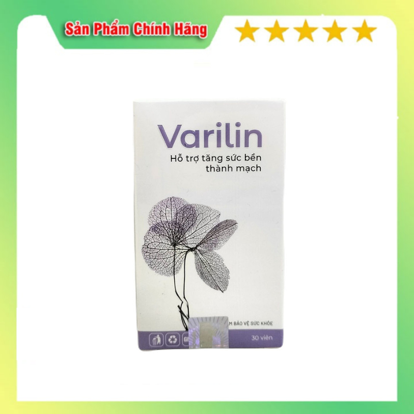 Varilin - Ngăn ngừa suy giãn tĩnh mạch