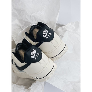 JDK STORE_Giày Sneaker Nik AF1 Custom White Black Blue (Mũi Đen)