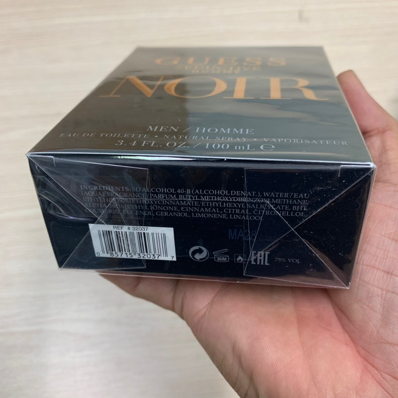 Nước hoa nam Guess Seductive Noir For Men EDT 100ml full sea