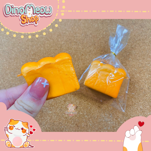 Squishy mini - Bánh ba khối mini