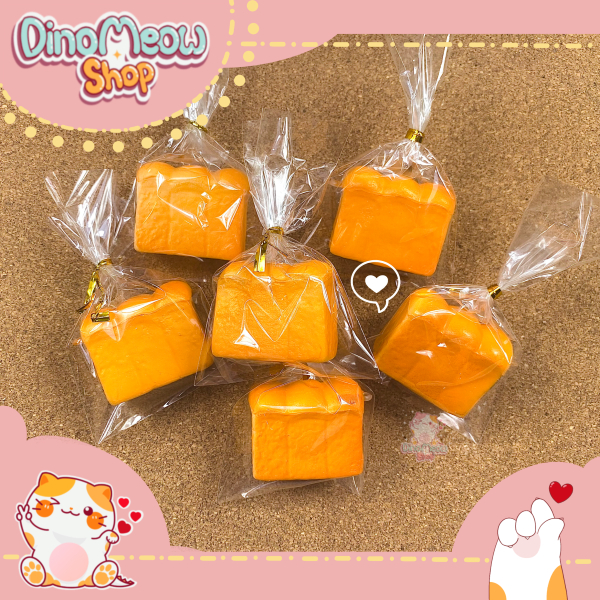 Squishy mini - Bánh ba khối mini