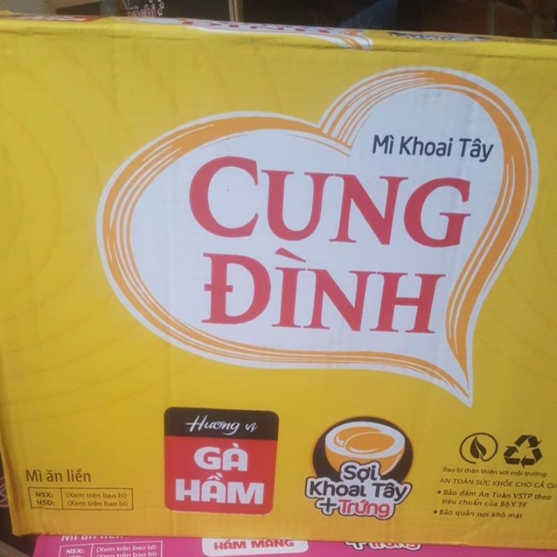 Mì Tôm Cung Đình Thùng 30 gói x 77g