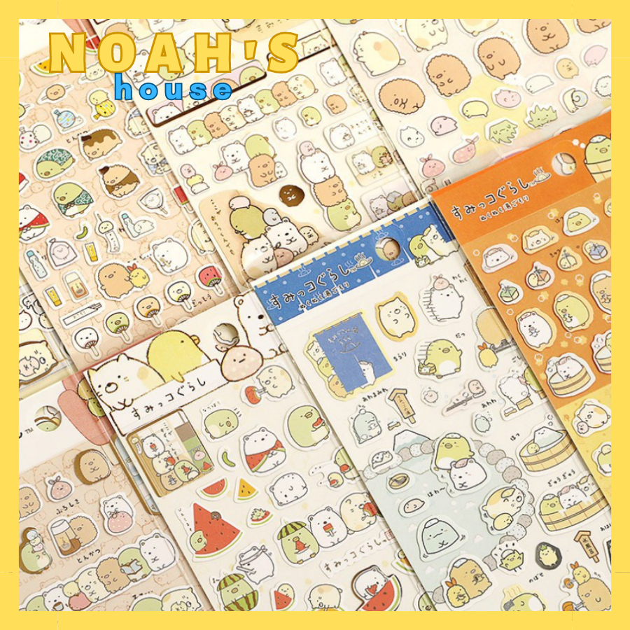 Sticker Thỏ Hoạt Hình MOLANG Sinh Động Dễ Thương SIêu Kawaii