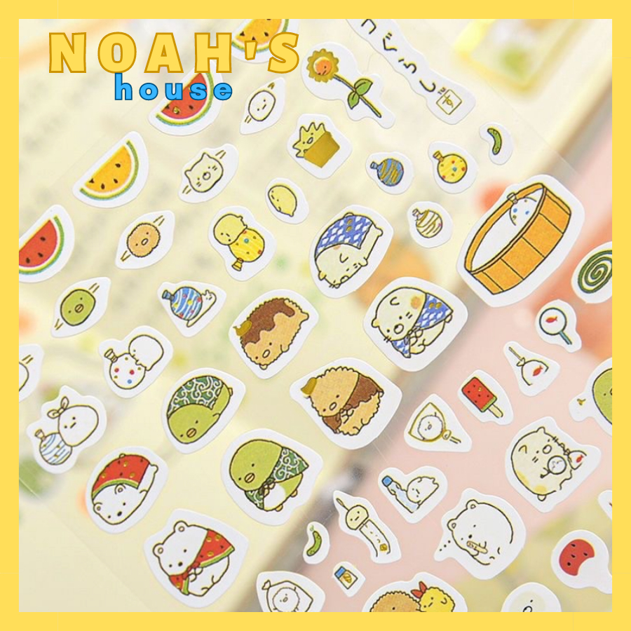 Sticker Thỏ Hoạt Hình MOLANG Sinh Động Dễ Thương SIêu Kawaii